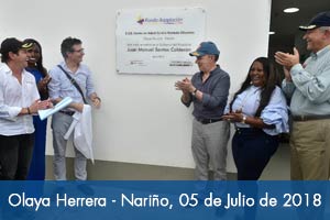 Olaya Herrera (Nariño) estrena moderno hospital adaptado al cambio climático
