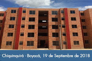 Más de 800 personas recibirán vivienda nueva y adaptada al cambio climático en Chiquinquirá