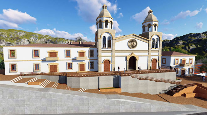 Este domingo se pone la primera piedra del nuevo templo de Gramalote
