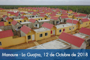 Minvivienda y Fondo Adaptación entregan 150 nuevas casas en Manaure
