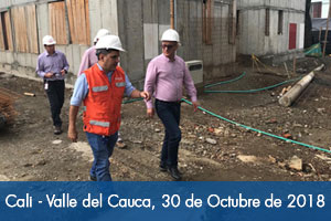 Nuevo gerente del Fondo Adaptación supervisa avance de obras del Jarillón de Cali
