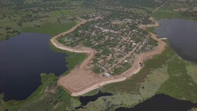 Fondo Adaptación entrega obras de protección en Higueretal
