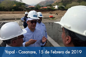 Próximo 6 de marzo debe fijarse fecha definitiva para culminar acueducto de Yopal
