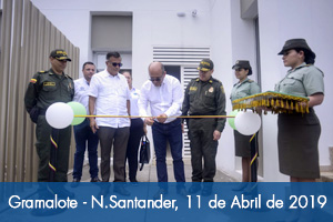 Inauguran nuevo colegio y Estación de Policía en Gramalote
