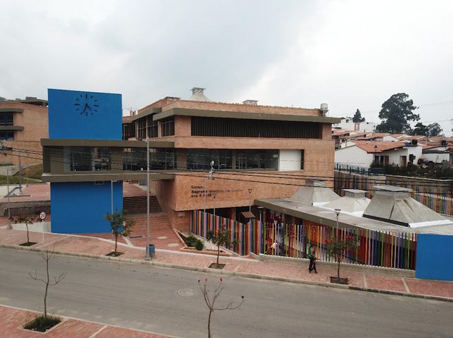 Inauguran nuevo colegio y Estación de Policía en Gramalote

