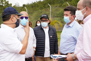 Director del DAPRE, Gerente del Fondo de Adaptación y Gobernador de Norte de Santander realizaron visita técnica a Gramalote